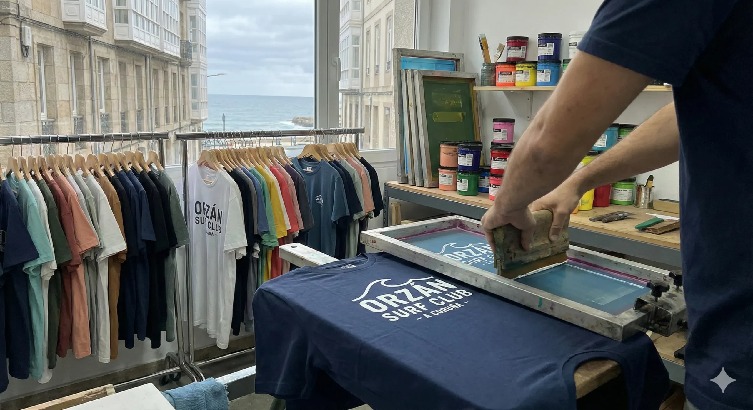 imprimir camisetas A Coruña